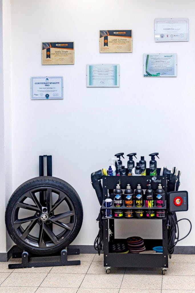 Detailní čištění auta v Praze